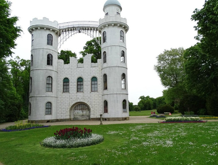 Castle on Peacock Island, Germany